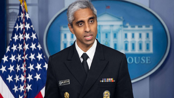 డబ్ల్యూహెచ్‌వో లో అమెరికా ప్రతినిధిగా డా.వివేక్ మూర్తి