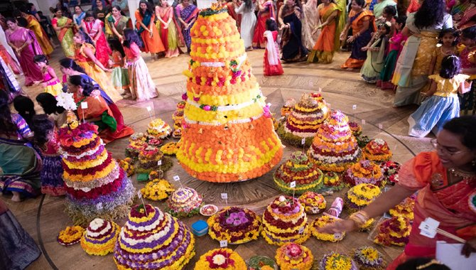 Telangana Canada Association Bathukamma Celebrations in Toronto