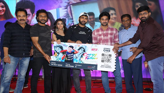 ఆది సాయికుమార్‌ ‘క్రేజీ ఫెలో’ ప్రీరిలీజ్ ఈవెంట్ 