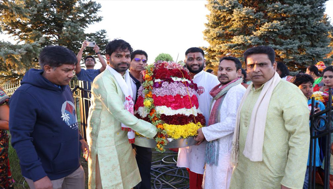 ATA Bathukamma Celebrations in Austin and Chicago