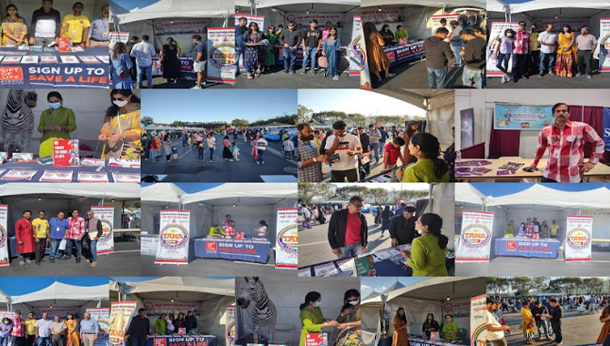 విజయవంతంగా జరిగిన మెగా తానా నార్తర్న్ కాలిఫొర్నీయ “బోన్ మారో డ్రైవ్”