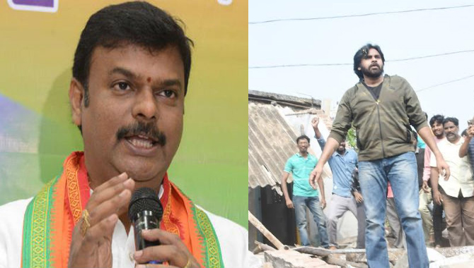 పవన్ చేస్తున్న పోరాటానికి బీజేపీ మద్దతు