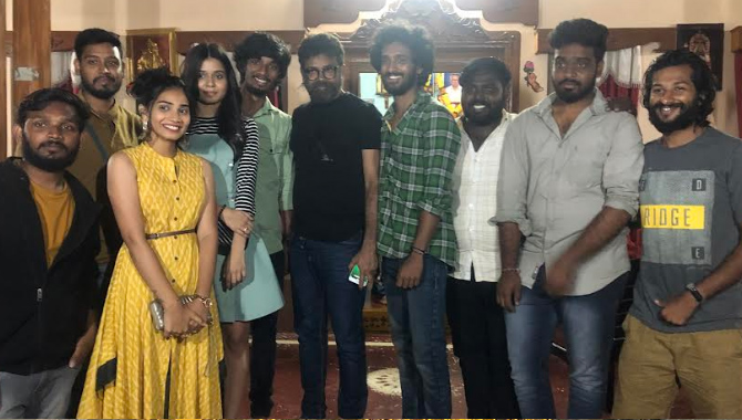 ఓయ్ ఇడియట్ యూనిట్ కు స్టార్ డైరెక్టర్ సుకుమార్ బెస్ట్ విషెస్!