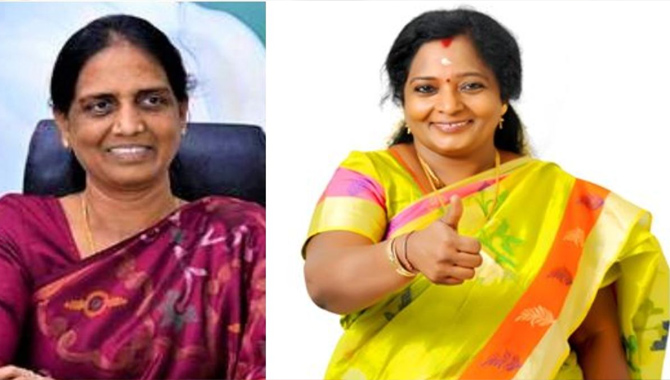 కామన్ రిక్రూట్‌మెంట్ బోర్డు ఏర్పాటుపై గవర్నర్‌కు వివరణ ఇచ్చిన మంత్రి సబిత