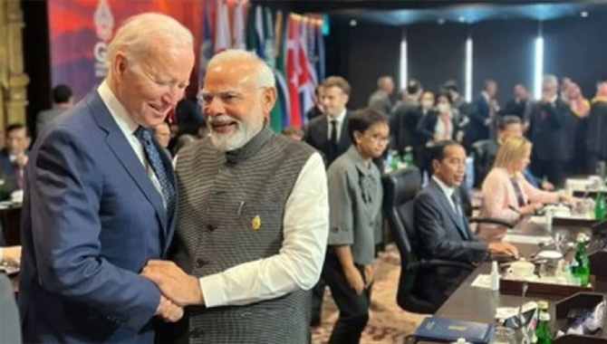 జీ20 సదస్సులో … ఆసక్తికర సన్నివేశం