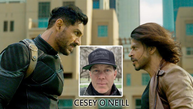 ‘పఠాన్’ యాక్షన్ సీక్వెన్స్ కోసం హాలీవుడ్ స్టంట్ డైరెక్టర్ కాసీ ఓ నీల్