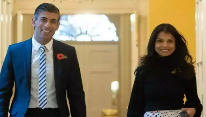 ఆసియా కుబేరుల జాబితాలో బ్రిటన్ ప్రధాని, ఆయన భార్య ఆసియా కుబేరుల జాబితాలో బ్రిటన్ ప్రధాని, ఆయన భార్య