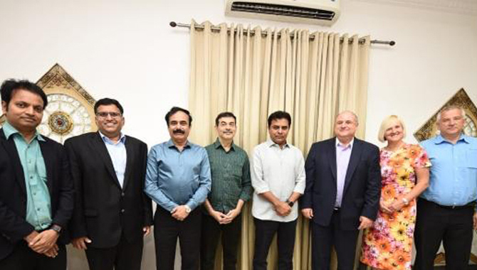 తెలంగాణలో అమెరికా గ్రిడ్ డైనమిక్స్ కంపెనీ