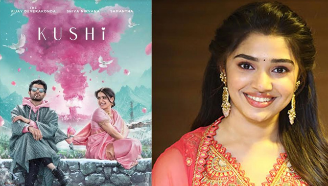 విజయ్ దేవరకొండ ఖుషి మూవీలో హ్యాట్రిక్ డిజాస్టర్‌ హీరోయిన్ కృతి శెట్టి?  