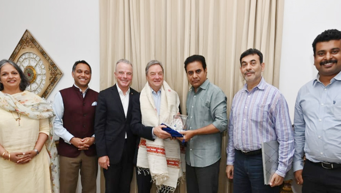 మంత్రి కేటీఆర్ తో బోయింగ్ బృందం భేటీ మంత్రి కేటీఆర్ తో బోయింగ్ బృందం భేటీ