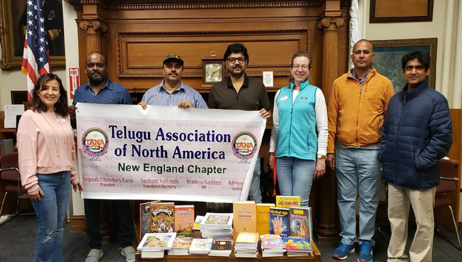 ‘అమెరికా లైబ్రరీలలో తెలుగు పుస్తకాలు’ కార్యక్రమానికి తానా శ్రీకారం 