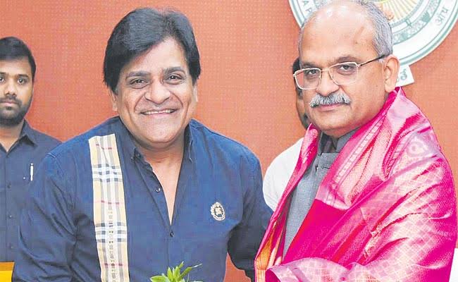 సిఎస్‌ను కలిసిన సినీ నటుడు అలీ