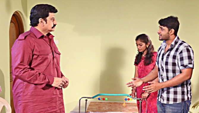 కౌశిక్ బాబు, శాన్వి మేఘన జంటగా ”నేనే సరోజ” 