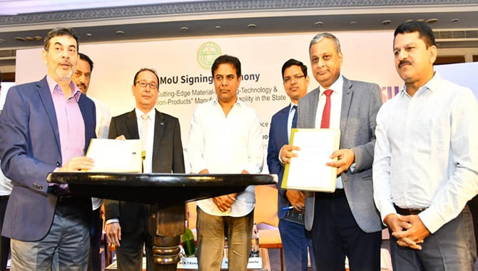 తెలంగాణలో భారీ పెట్టుబడి.. రూ.450 కోట్ల పెట్టుబడితో తెలంగాణలో భారీ పెట్టుబడి.. రూ.450 కోట్ల పెట్టుబడితో