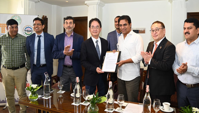 హైదరాబాద్ లో రూ.126 కోట్లతో నికోమాక్ యూనిట్ హైదరాబాద్ లో రూ.126 కోట్లతో నికోమాక్ యూనిట్