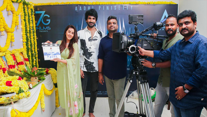 ఆది పినిశెట్టి,  తెలుగు-తమిళ ద్విభాషా చిత్రం ‘శబ్దం’ గ్రాండ్ గా ప్రారంభం