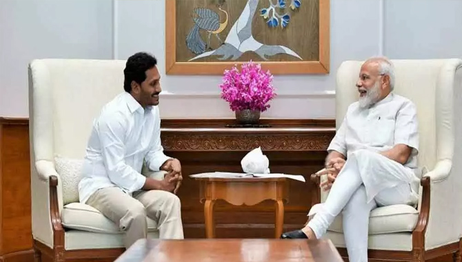 సీఎం జగన్ కు ప్రధాని మోదీ శుభాకాంక్షలు