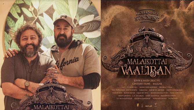 మోహన్ లాల్ – డైరెక్టర్ లిజో జోస్ పెల్లిసెరీ కాంబినేషన్ లో ‘మలైకొట్టై వలిబన్’