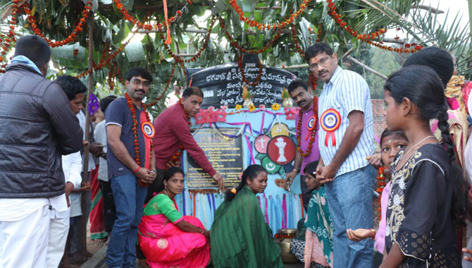 అరకు ఏజెన్సీ ప్రాంతంలో నాటా వాటర్ ప్లాంట్ల ప్రారంభం