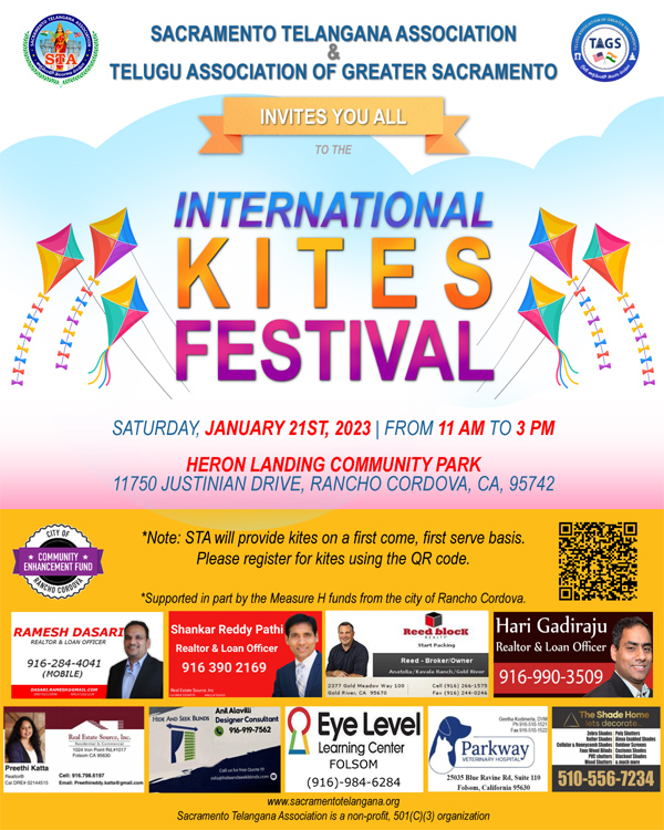 STA International Kite Festival on Sunday, January 21, 2023