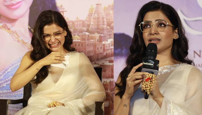 ‘శాకుంతలం’ ట్రైలర్ వేడుకలో కన్నీరు పెట్టుకున్న సమంత ‘శాకుంతలం’ ట్రైలర్ వేడుకలో కన్నీరు పెట్టుకున్న సమంత