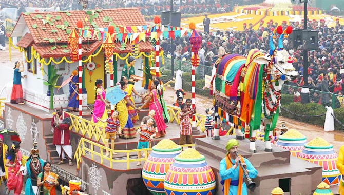 ఢిల్లీ గణతంత్ర దినోత్సవ వేడుకలకు ఏపీ శకటం