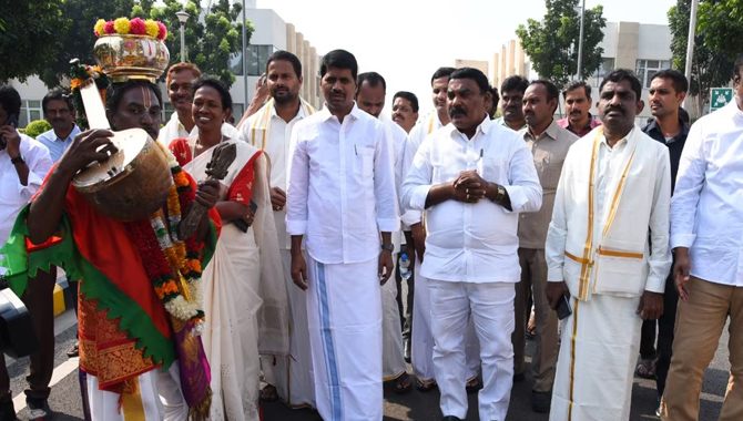 సచివాలయంలో ఘనంగా సంక్రాంతి సంబరాలు