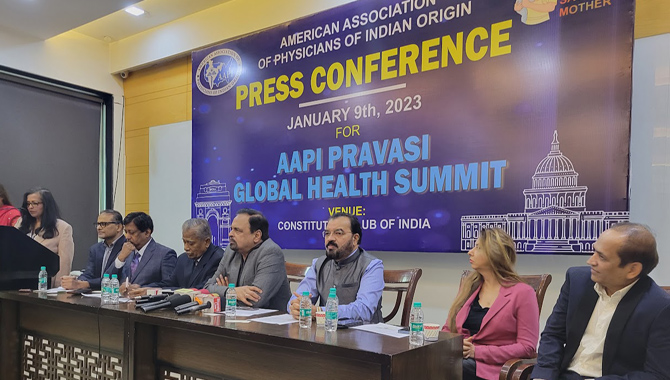 AAPI’s 17th Global Healthcare Summit Announced During Curtain Raiser in Delhi Aapis 17th Global Healthcare Summit Announced During Curtain Raiser In Delhi