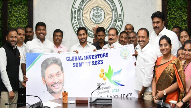 దేశీ, విదేశీ పెట్టుబడులను ఆకర్షించే విధంగా ఏపీ గ్లోబల్ ఇన్వెస్టర్స్ సమ్మిట్ 2023 దేశీ, విదేశీ పెట్టుబడులను ఆకర్షించే విధంగా ఏపీ గ్లోబల్ ఇన్వెస్టర్స్ సమ్మిట్ 2023