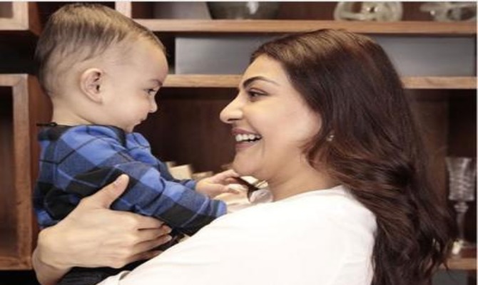 మదర్ హుడ్ ని ఎంజాయ్ చేస్తున్న కాజల్ అగర్వాల్…