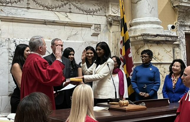 మేరీల్యాండ్ లెఫ్టినెంట్ గవర్నర్‌గా తెలుగు ఎన్ఆర్ఐ అరుణా మిల్లర్