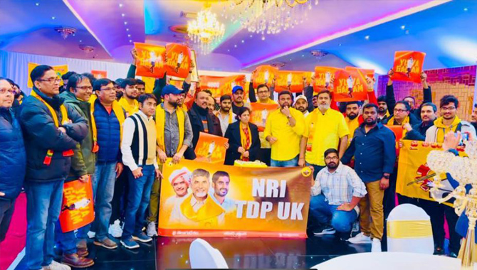 Nara Lokesh Birthday Celebrations in London