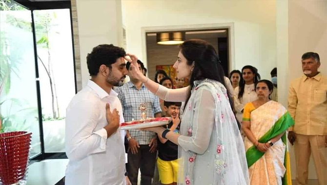 యువగళం యాత్రకు బయులుదేరిన నారా లోకేష్