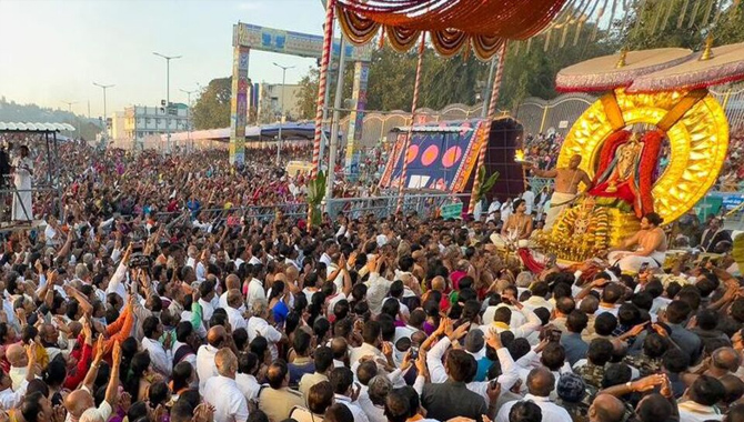 తిరుమలలో కన్నులపండువగా రథసప్తమి వేడుకలు