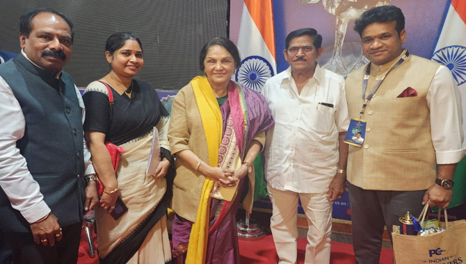 ప్లానెట్ గ్రీన్  ఇన్‌ఫ్రా చైర్మన్ కు ప్రతిష్ఠాత్మక అవార్డు