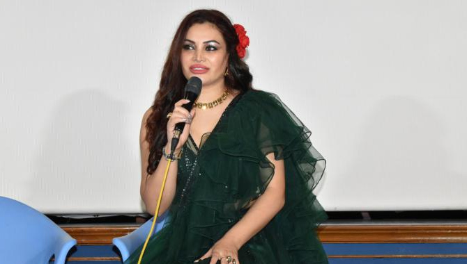 Actress Bevelyn Bharaj Press meet