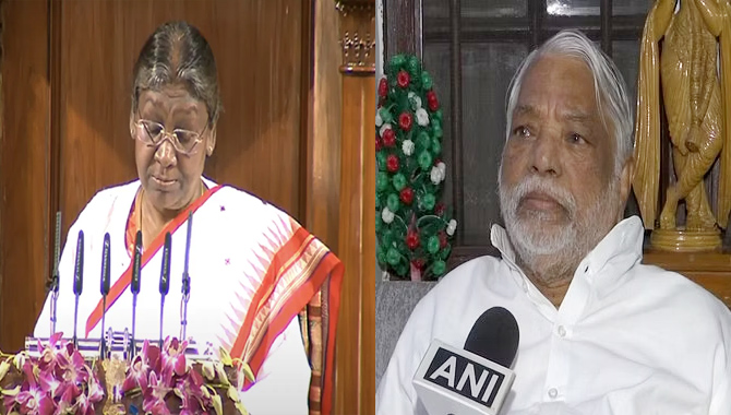 రాష్ట్రపతి ప్రసంగాన్ని బహిష్కరించిన బీఆర్ఎస్