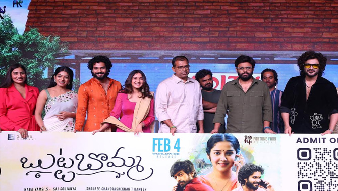 ‘బుట్ట బొమ్మ’ సినిమాలో కథే హీరో: సిద్ధు జొన్నలగడ్డ