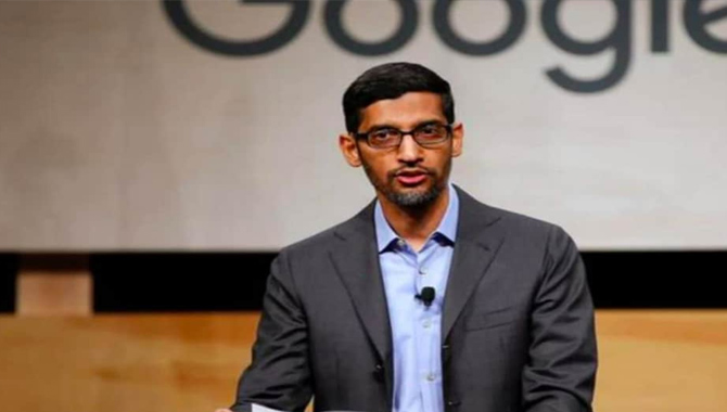 గూగుల్ సీఈవో కీలక ప్రకటన గూగుల్ సీఈవో కీలక ప్రకటన