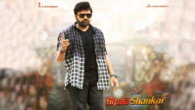 హైదరాబాద్ లో సాంగ్ షూటింగ్ జరుపుకుంటున్నమెగాస్టార్ చిరంజీవి ‘భోళా శంకర్’