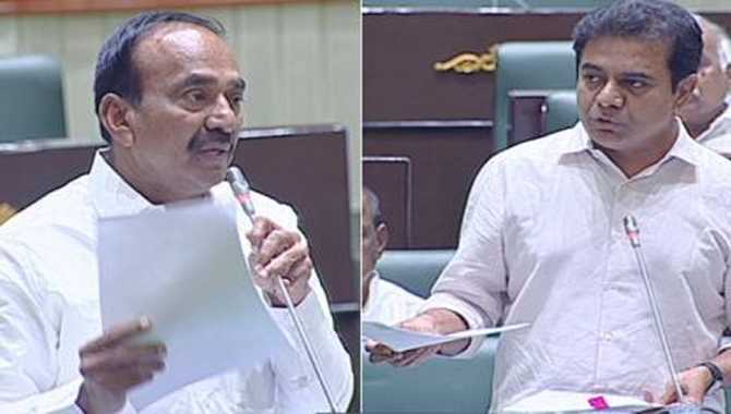 ఈటల రాజేందర్ వ్యాఖ్యలపై మంత్రి కేటీఆర్ కౌంటర్