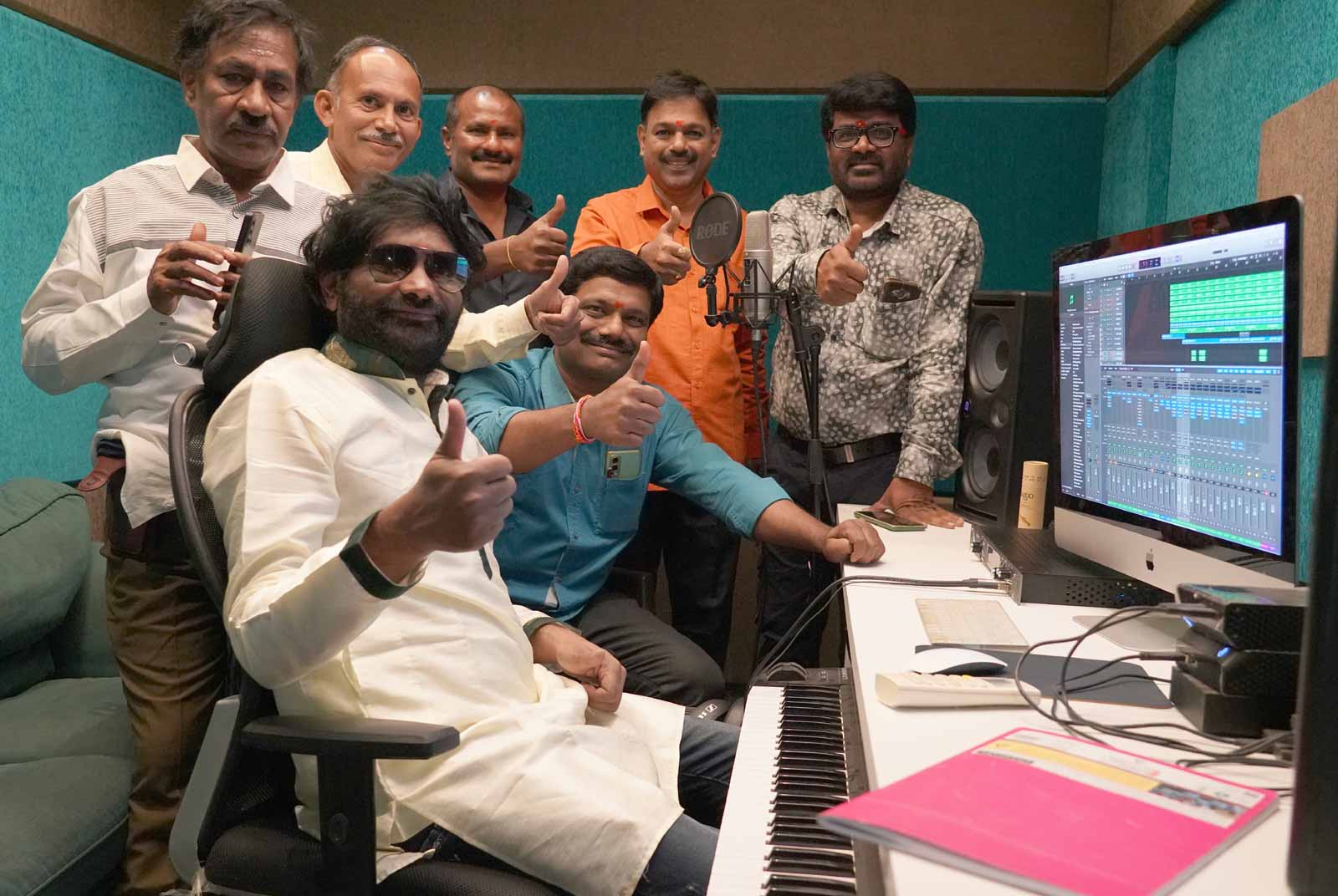 ‘శాసనం’ పాటల రికార్డింగ్ కార్యక్రమం తో ప్రారంభమ్