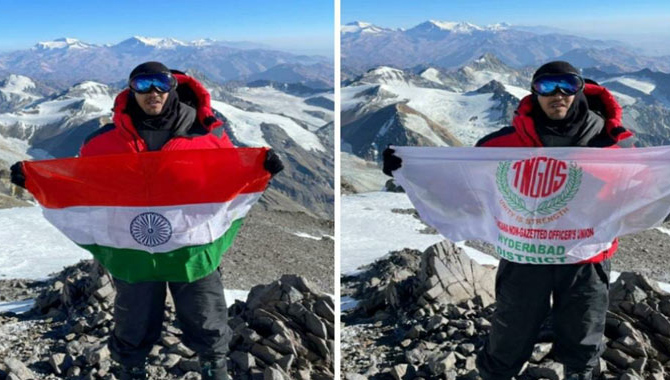 తెలంగాణ ఉద్యోగి వేముల నితిన్ అరుదైన రికార్డు…. అర్జెంటీనాలో