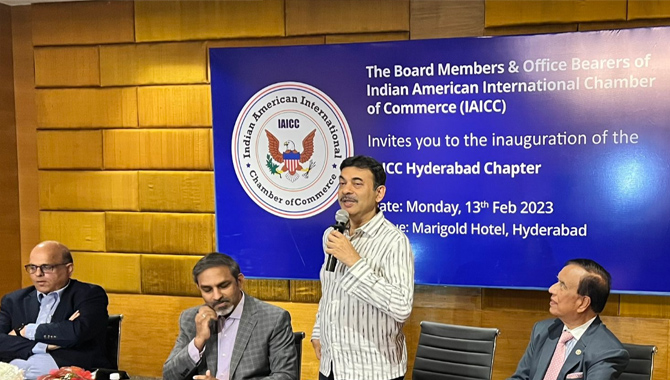 హైదరాబాద్ లో పెట్టుబడులకు అమెరికా కంపెనీలు ఆసక్తి : జయేశ్ రంజన్