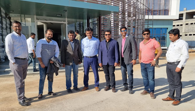 Representatives of American and Australian Companies visited Nizamabad IT hub