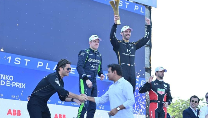 ఫార్ములా ఈ-రేసింగ్ గ్రాండ్ సక్సస్ ఫార్ములా ఈ-రేసింగ్ గ్రాండ్ సక్సస్