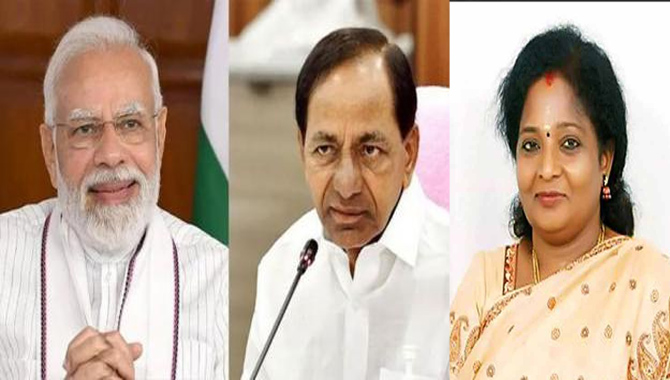 ముఖ్యమంత్రి కేసీఆర్ కు బర్త్ డే విషెస్ చెప్పిన ప్రధాని మోదీ, గవర్నర్ తమిళిసై