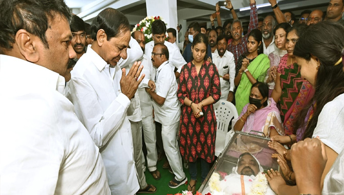 కంటోన్మెంట్ ఎమ్మెల్యే సాయన్న మరణం పట్ల ముఖ్యమంత్రి కేసీఆర్ సంతాపం