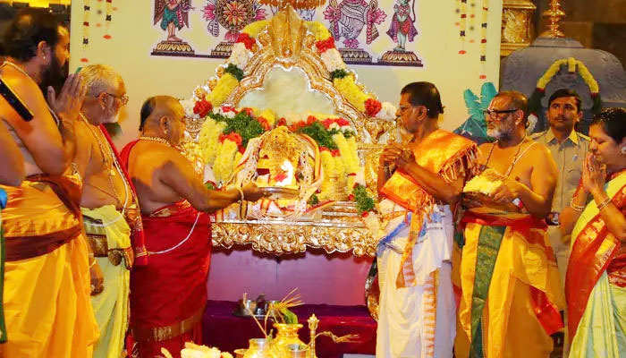 యాదగిరిగుట్టలో వైభవంగా బ్రహ్మోత్సవాలు ప్రారంభం