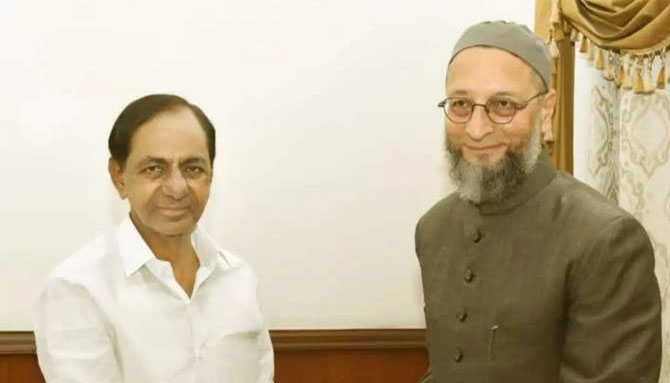 ఎంఐఎం  పార్టీకి బీఆర్ఎస్ మద్దతు